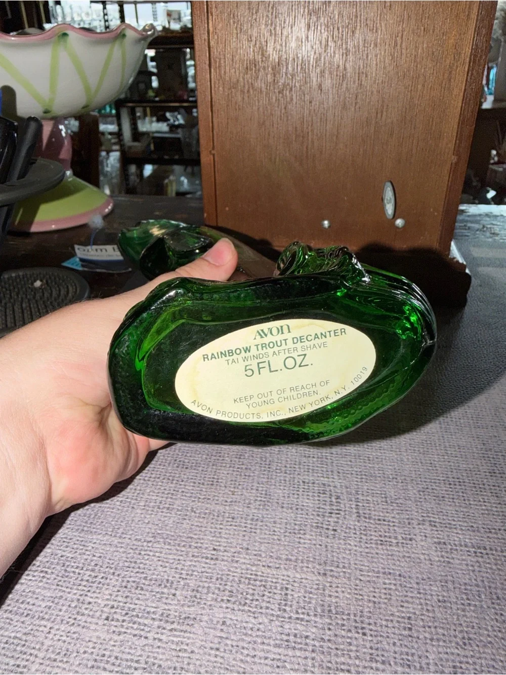 Avon green fish